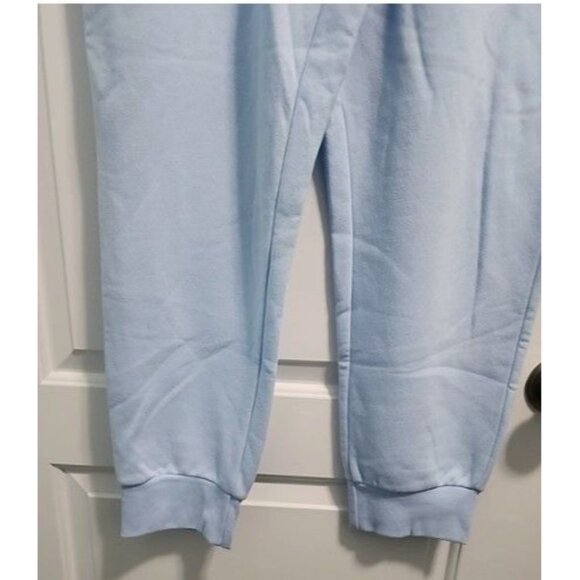 Xersion NWT Women's Super Soft Mid Rise Fleece Jogger Drawstring Arctic Blue 2X - Picture 3 of 5